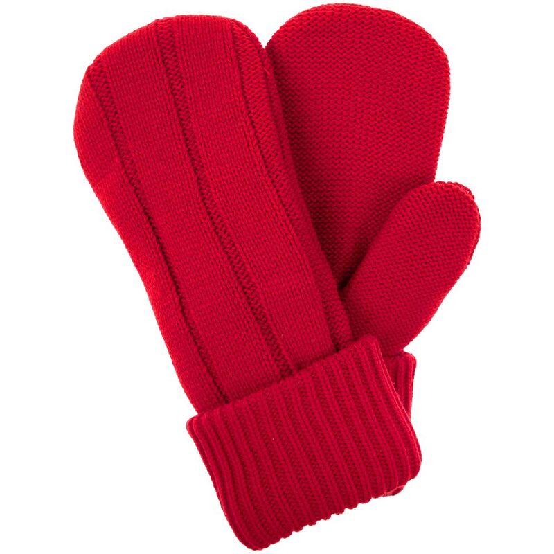 Варежки Knit Beat, красные арт.19893.50