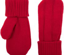 Варежки Knit Beat, красные арт.19893.50