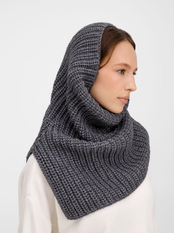 Снуд Softino, серый меланж арт.17629.28