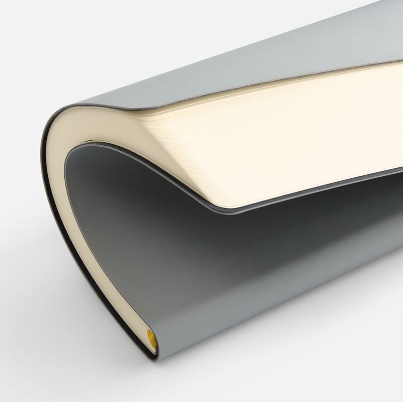 Ежедневник Flex Shall New, недатированный, серый арт.27881.10