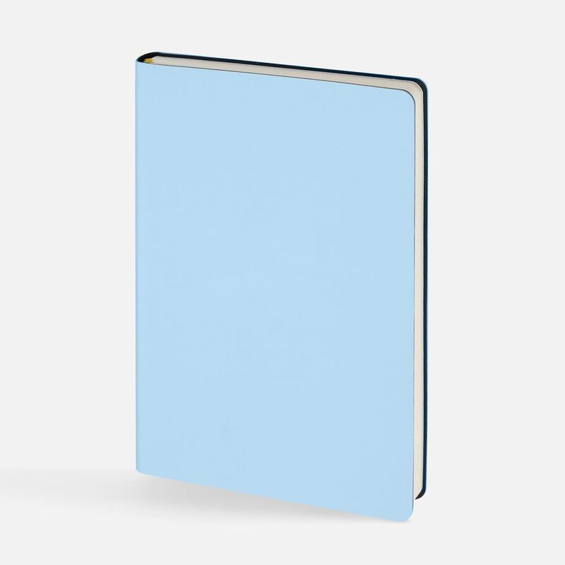 Ежедневник Flex Shall New, недатированный, голубой арт.27881.14