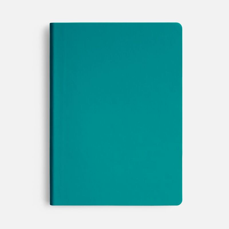 Ежедневник Flex Shall New, недатированный, бирюзовый арт.27881.49
