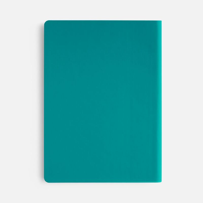 Ежедневник Flex Shall New, недатированный, бирюзовый арт.27881.49