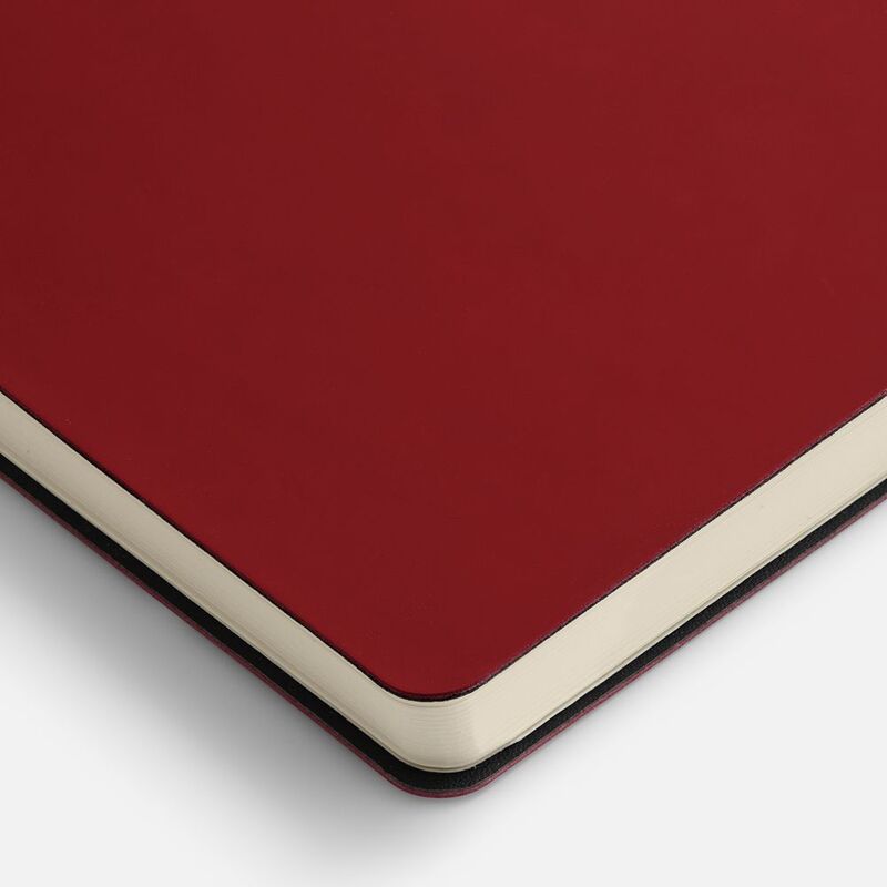 Ежедневник Flex Shall New, недатированный, красный арт.27881.50