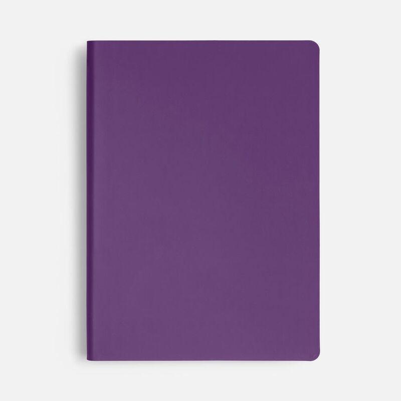 Ежедневник Flex Shall New, недатированный, фиолетовый арт.27881.70