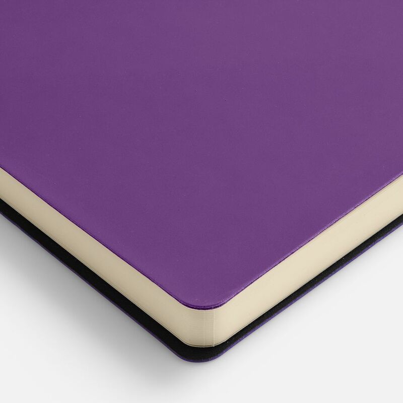 Ежедневник Flex Shall New, недатированный, фиолетовый арт.27881.70