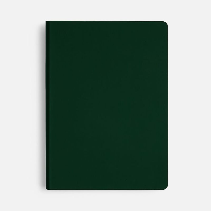 Ежедневник Flex Shall New, недатированный, зеленый арт.27881.99