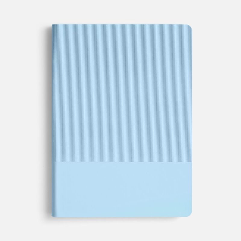 Ежедневник Vale New, недатированный, голубой арт.26202.14