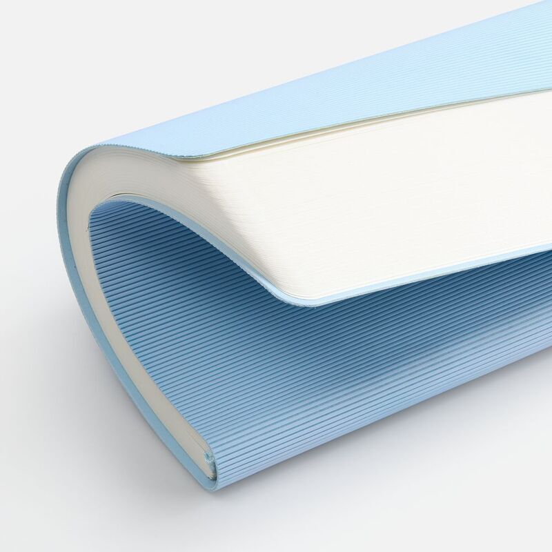 Ежедневник Vale New, недатированный, голубой арт.26202.14