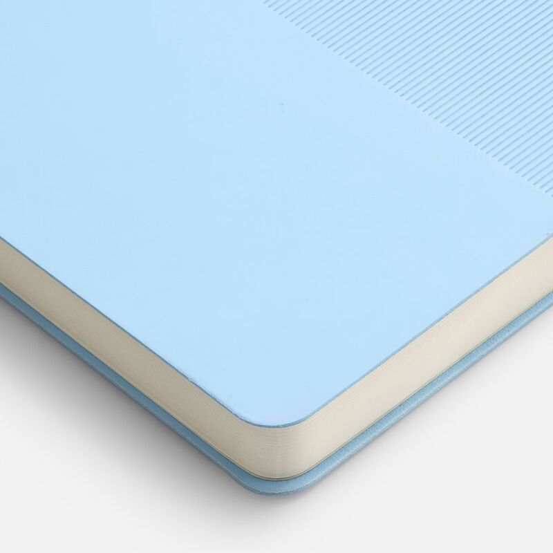 Ежедневник Vale New, недатированный, голубой арт.26202.14