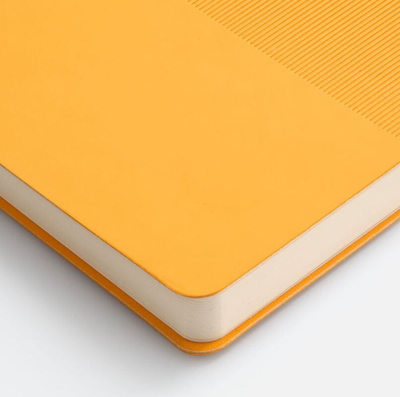 Ежедневник Vale New, недатированный, желтый арт.26202.80