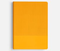 Ежедневник Vale New, недатированный, желтый арт.26202.80