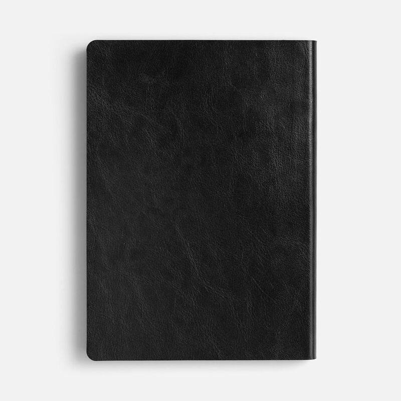 Ежедневник Doppio, недатированный, черный с серым арт.26022.13