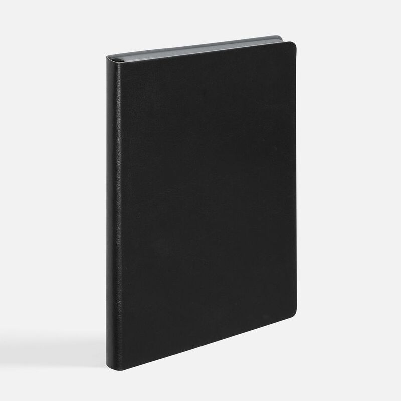 Ежедневник Doppio, недатированный, черный с серым арт.26022.13