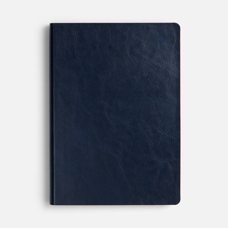 Ежедневник Doppio, недатированный, синий с оранжевым арт.26022.42