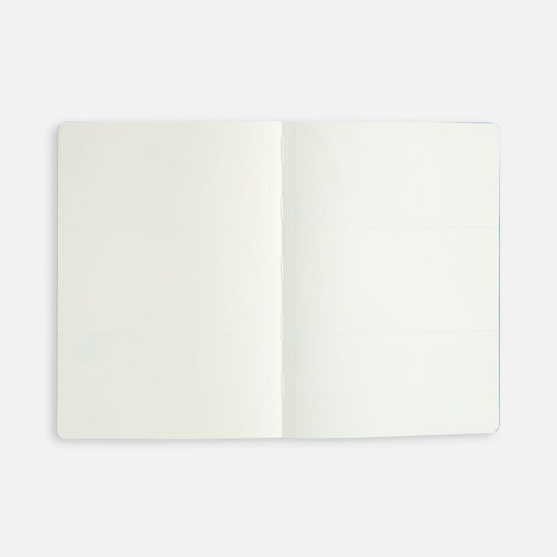 Ежедневник Doppio, недатированный, черный с красным арт.26022.53