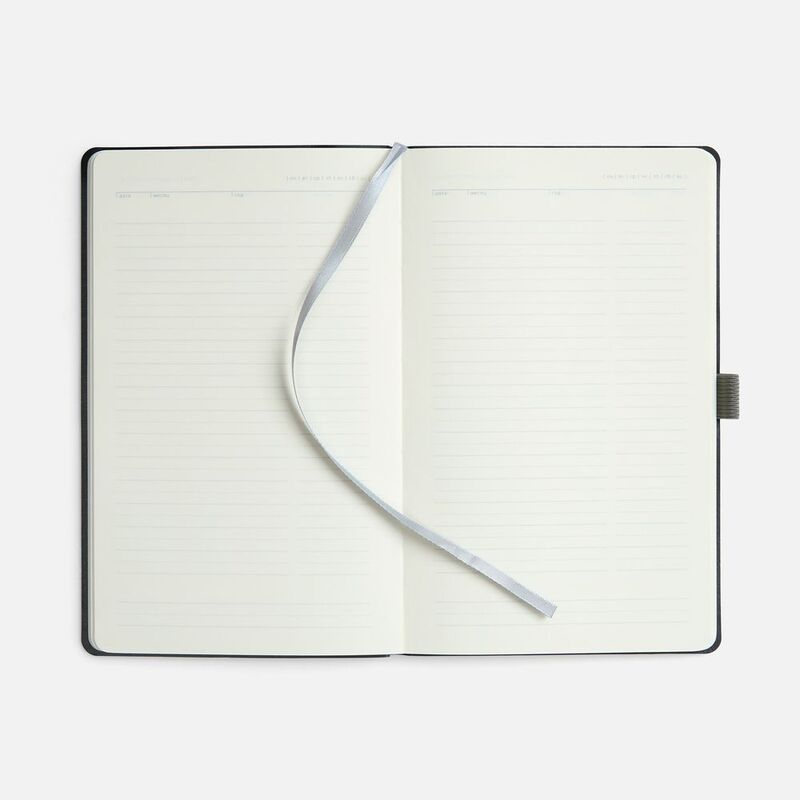 Ежедневник Lungo, недатированный, серый арт.24044.10