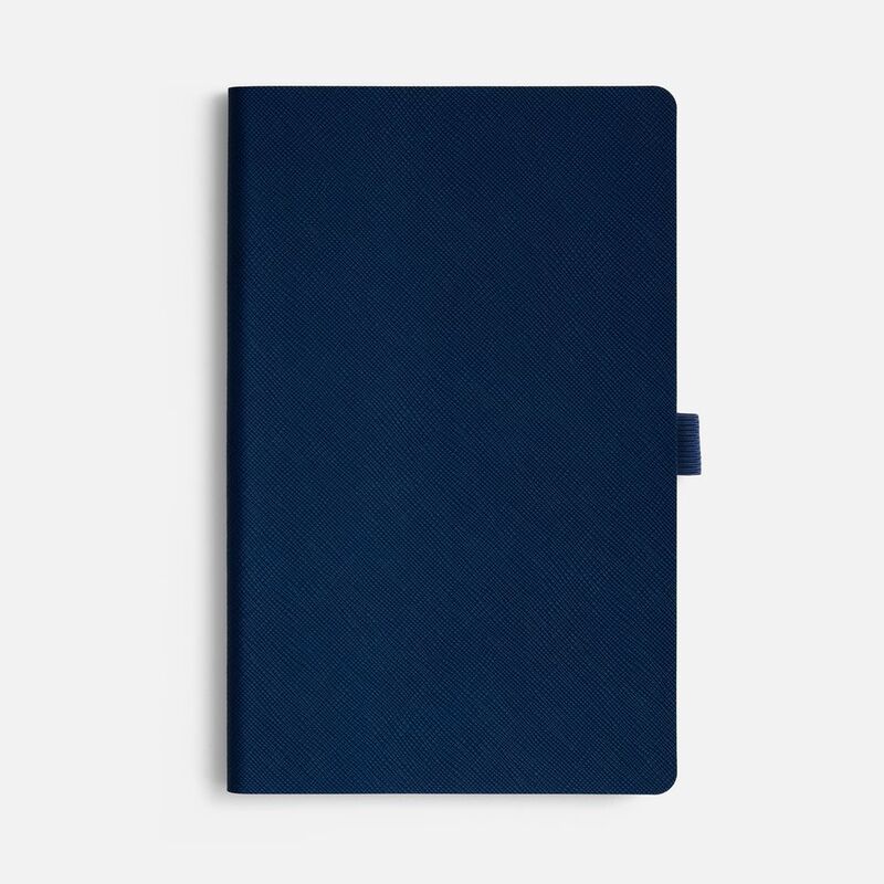 Ежедневник Lungo, недатированный, темно-синий арт.24044.40