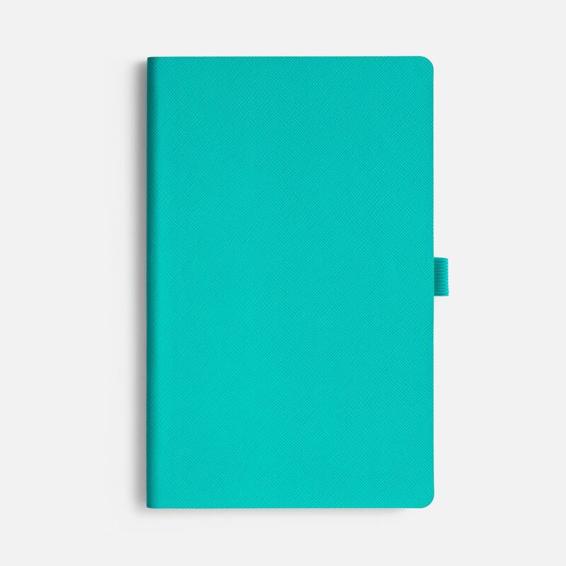 Ежедневник Lungo, недатированный, бирюзовый арт.24044.49