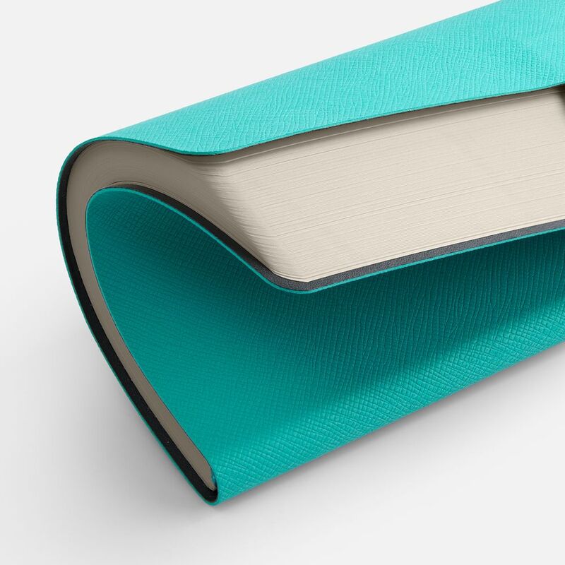 Ежедневник Lungo, недатированный, бирюзовый арт.24044.49