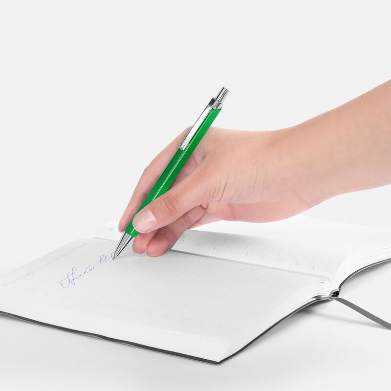 Ручка шариковая Alumno, зеленая арт.17819.90