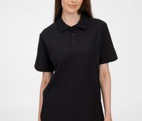 Рубашка поло унисекс Tervise, черная арт.19419.30