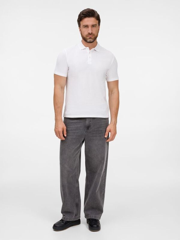 Рубашка поло унисекс Tervise, белая арт.19419.60