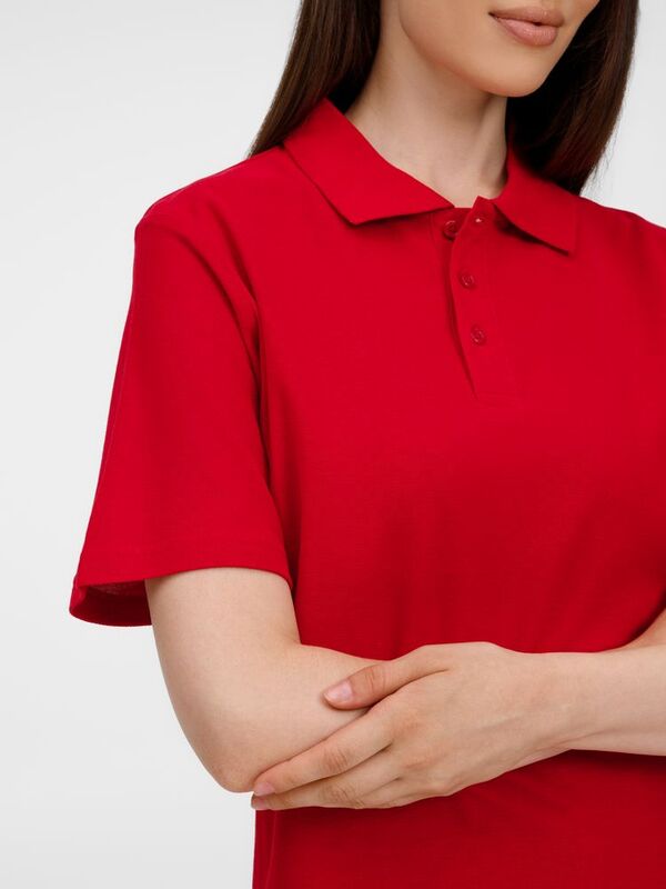 Рубашка поло унисекс Tervise, красная арт.19419.50