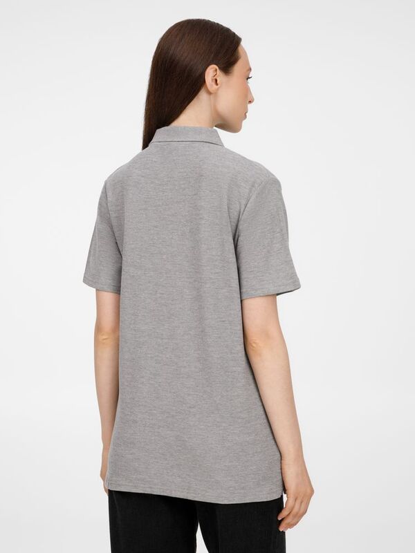 Рубашка поло унисекс Tervise, серый меланж арт.19419.11
