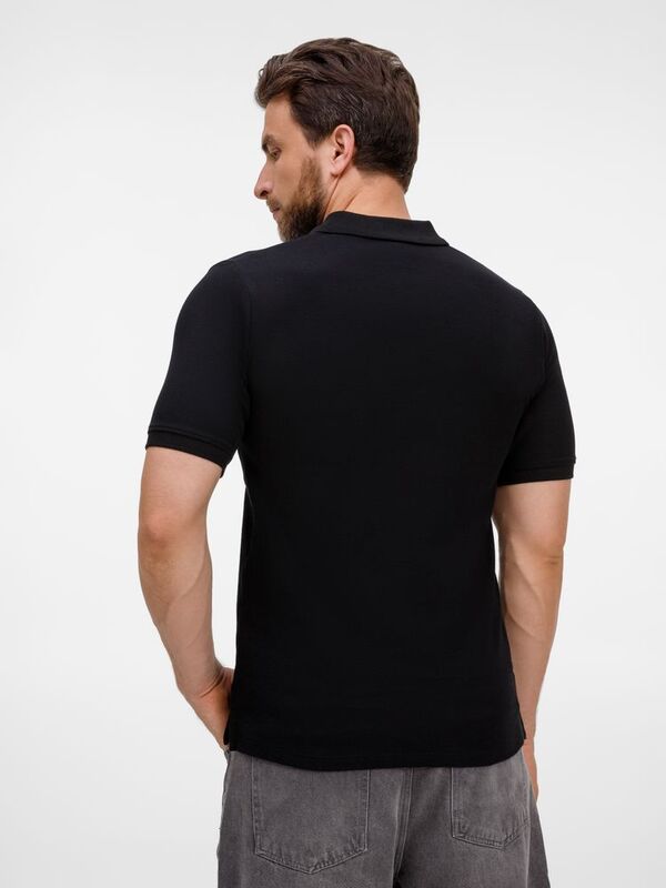 Рубашка поло унисекс Upswing, черная арт.19420.30