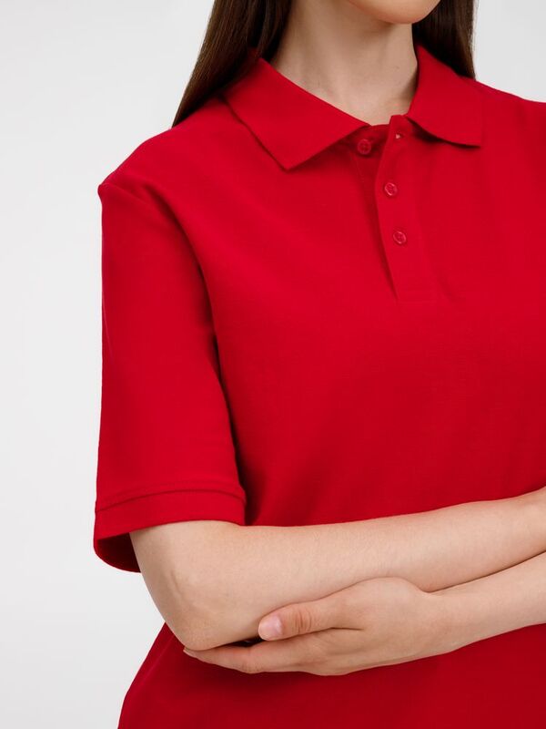 Рубашка поло унисекс Upswing, красная арт.19420.50