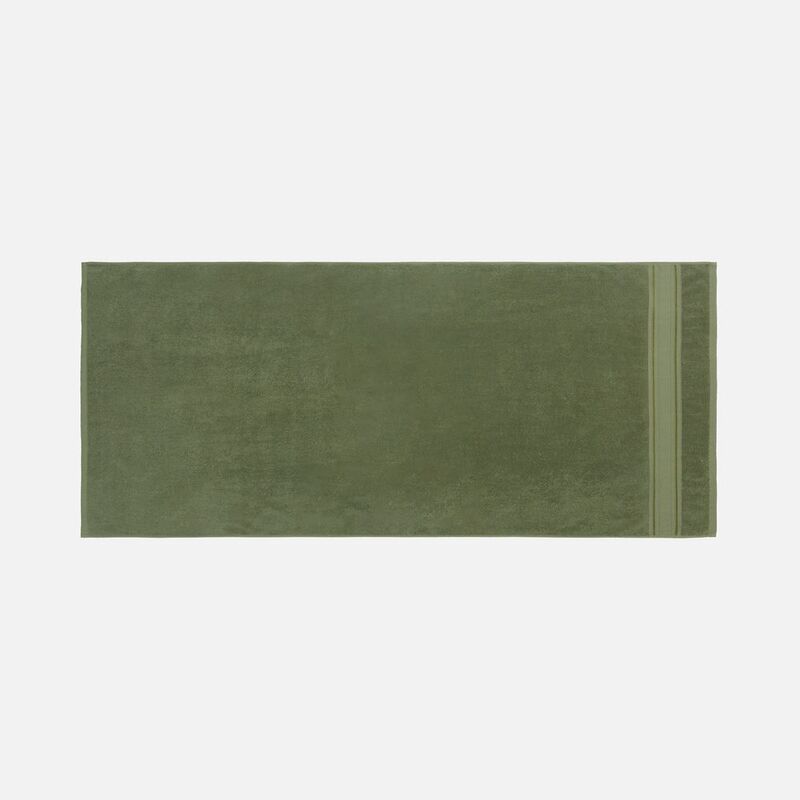 Полотенце махровое Terrychic, среднее, зеленое арт.17371.90