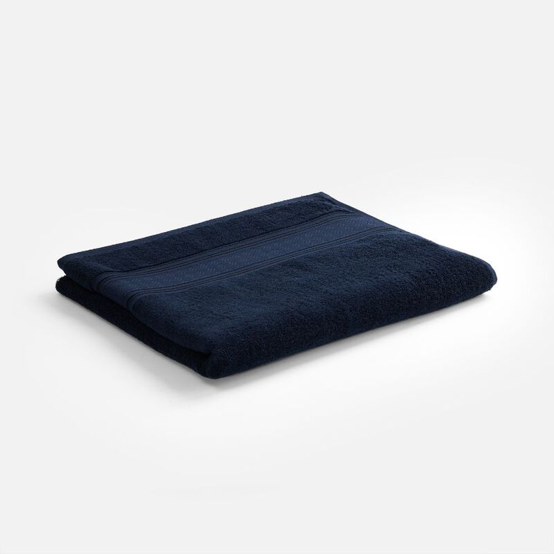 Полотенце махровое Terrychic XL, темно-синее арт.17372.43