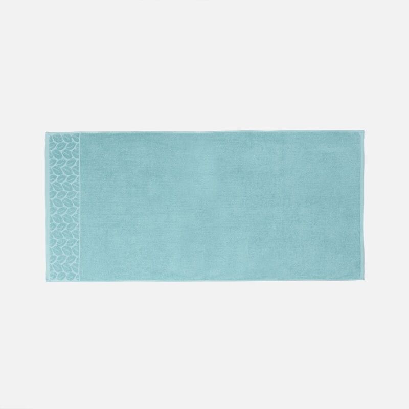 Полотенце махровое Hoya, большое, голубое арт.17374.14