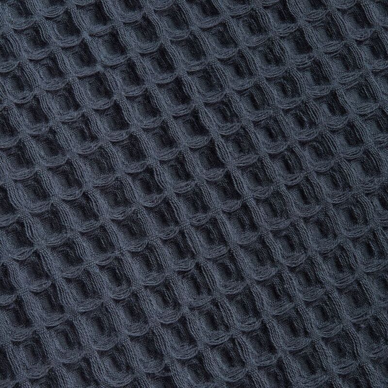 Плед вафельный Elenglect, темно-серый арт.17378.13