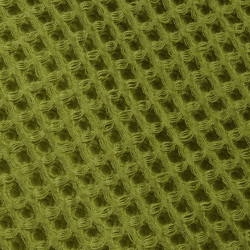 Плед вафельный Elenglect, зеленый арт.17378.90