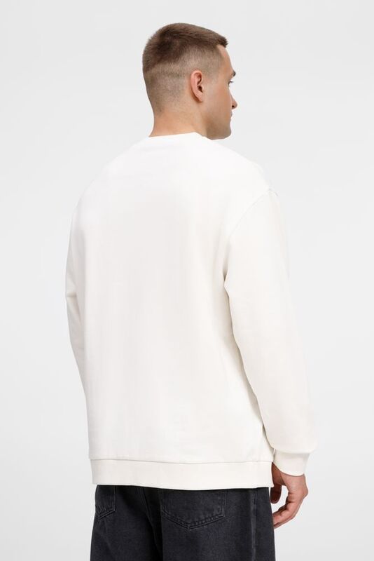 Свитшот унисекс Sinkopa, молочно-белый арт.19035.60
