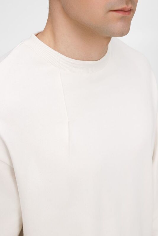 Свитшот унисекс Sinkopa, молочно-белый арт.19035.60