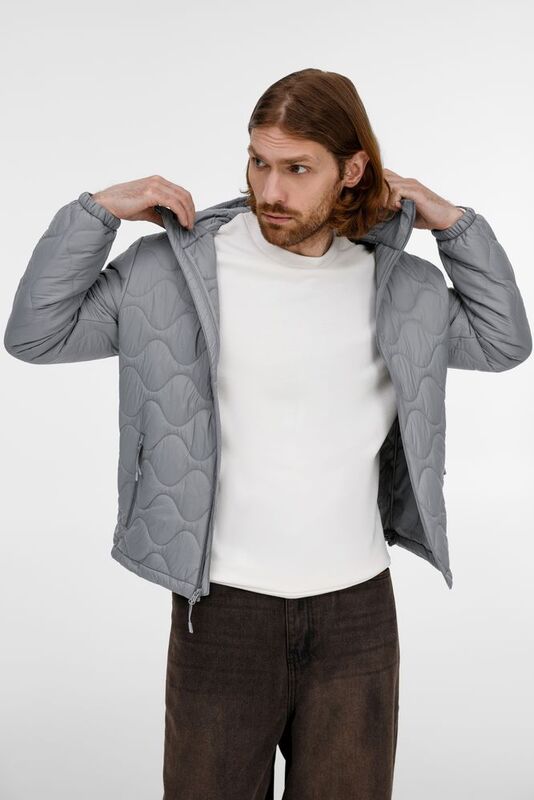 Куртка унисекс Tarnaby, светло-серая арт.17446.10