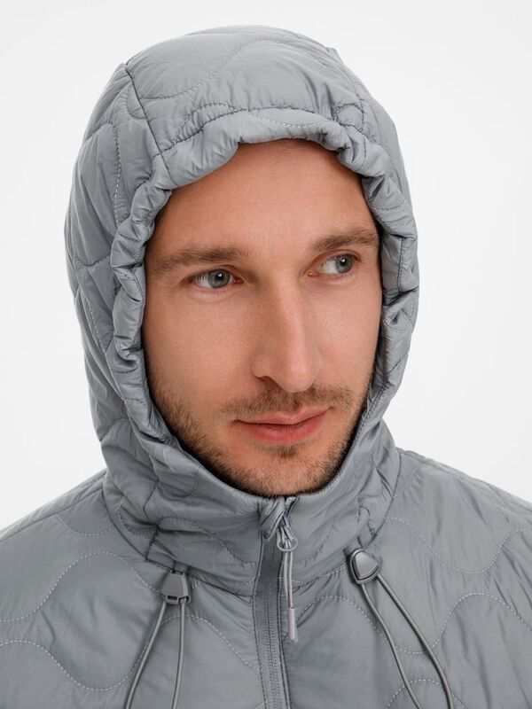 Куртка унисекс Tarnaby, светло-серая арт.17446.10