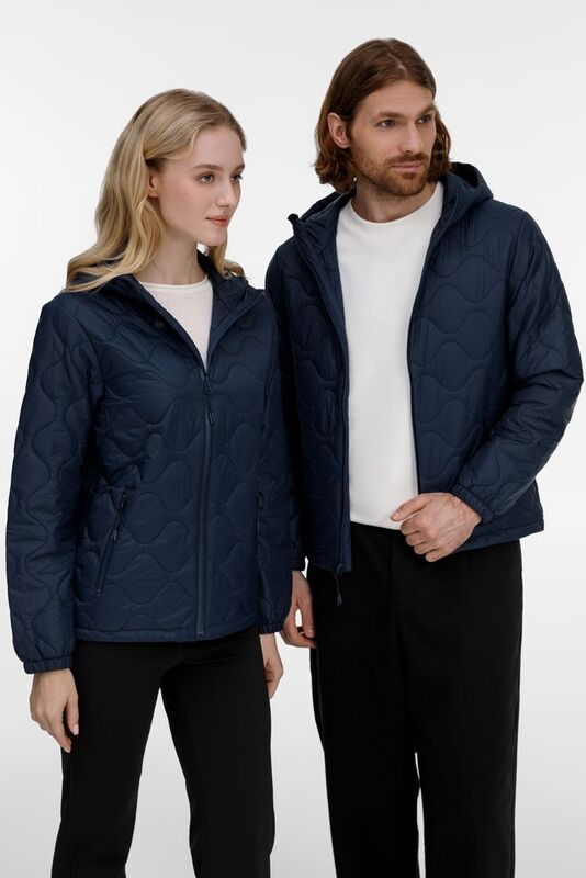 Куртка унисекс Tarnaby, темно-синяя арт.17446.40