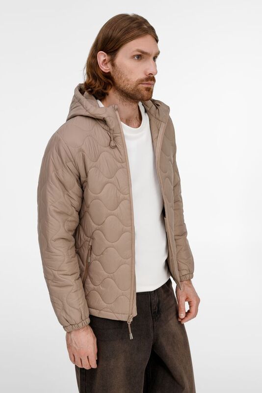 Куртка унисекс Tarnaby, бежевая арт.17446.12