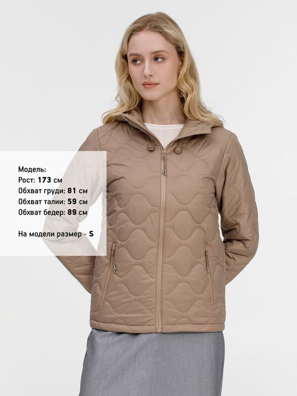 Куртка унисекс Tarnaby, бежевая арт.17446.12
