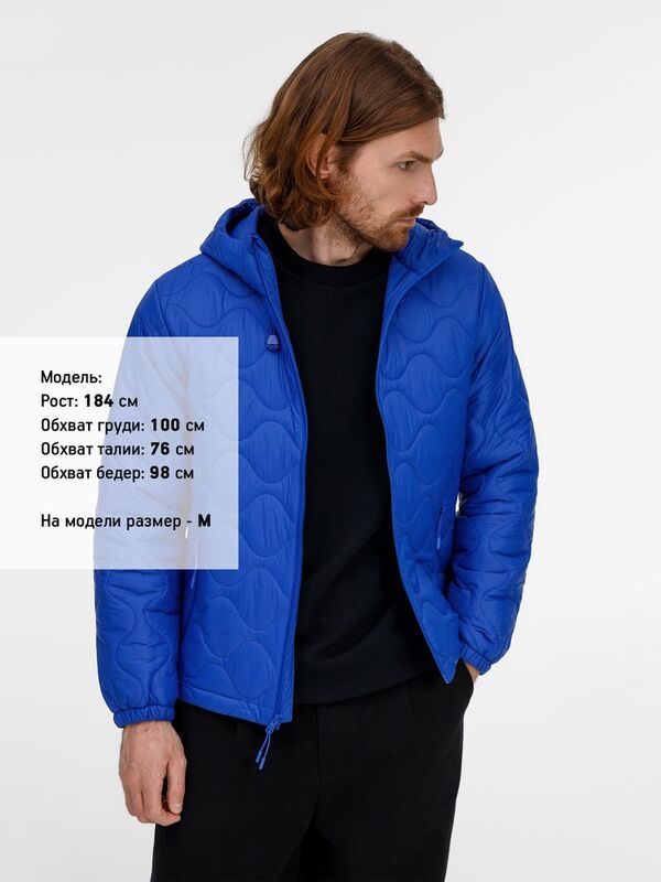 Куртка унисекс Tarnaby, ярко-синяя арт.17446.44