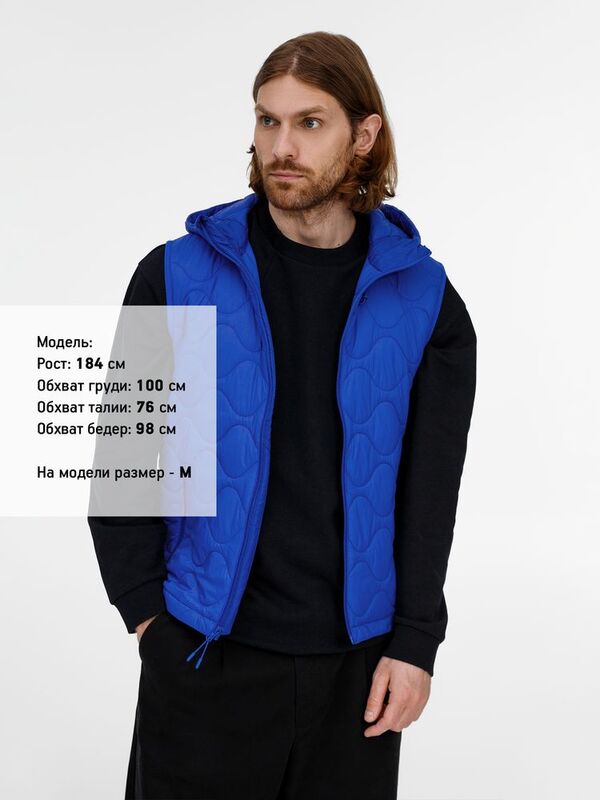 Жилет унисекс Tarnaby, ярко-синий арт.17447.44