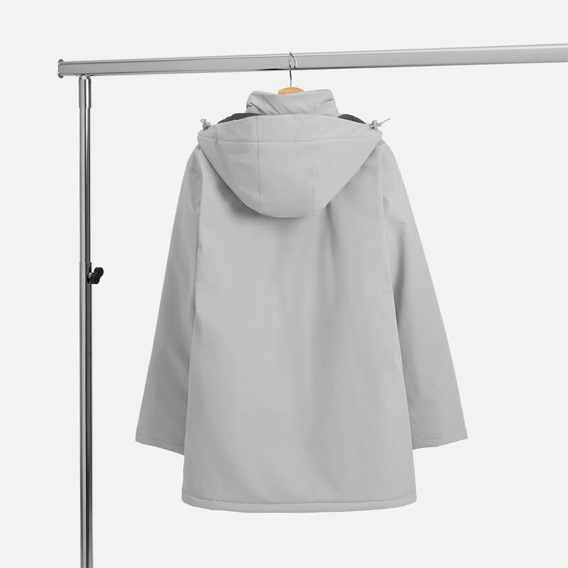 Куртка-парка унисекс Sfera, светло-серая арт.20440.10