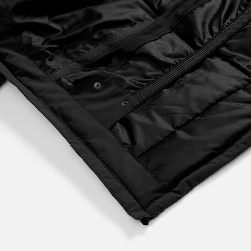 Куртка-парка унисекс Sfera, черная арт.20440.30