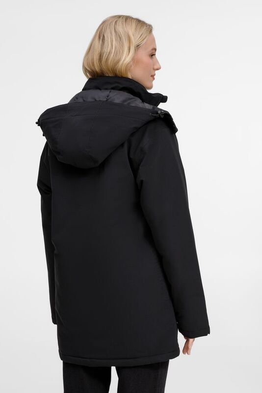 Куртка-парка унисекс Sfera, черная арт.20440.30