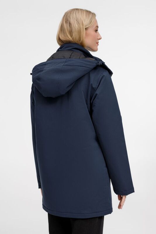 Куртка-парка унисекс Sfera, темно-синяя арт.20440.40