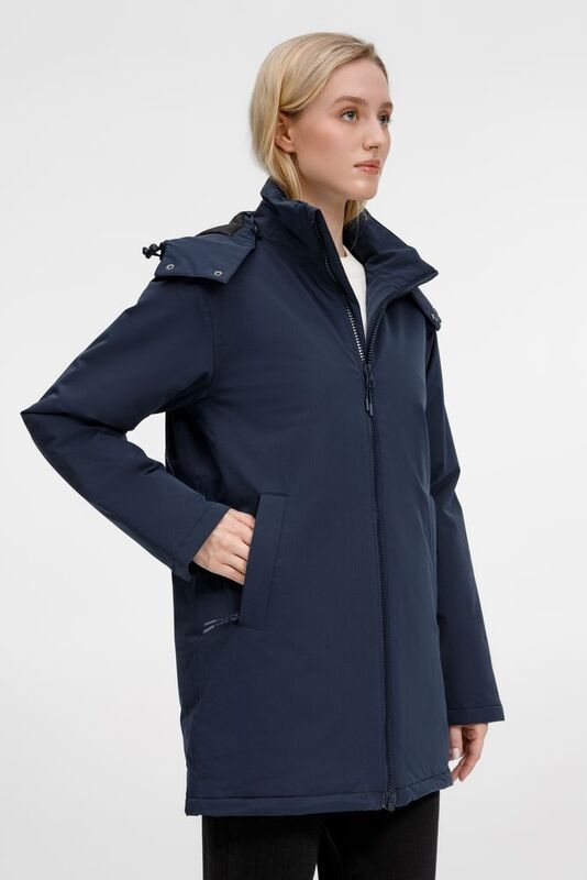 Куртка-парка унисекс Sfera, темно-синяя арт.20440.40
